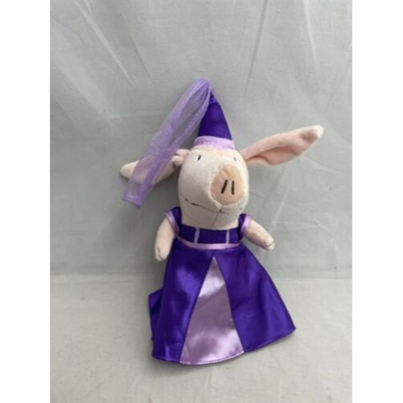 Toys Olivia Pig Purple Princess Ball Gown Plush Spinmaster Stuffed